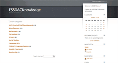 Desktop Screenshot of moodle.essdack.org